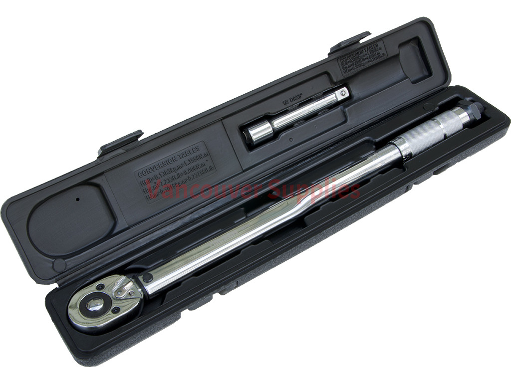Dr micrometer adjustable shop torque wrench